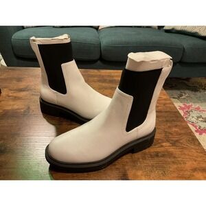 Alfani Womens Tackomap White Pull On Booties‎ Shoes 6 Medium